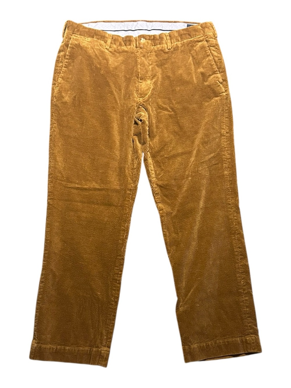 Polo Ralph Lauren Corduroy Pants Mens 36x30 Tan Brown Stretch Classic Fit Prep